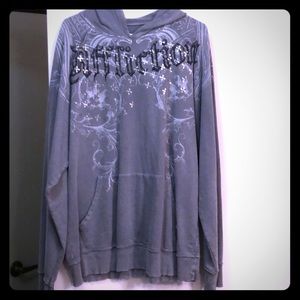 Vintage affliction lightweight sweatshirt